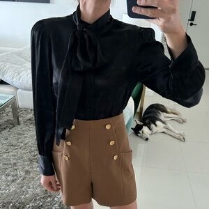 Zara Satin Blouse